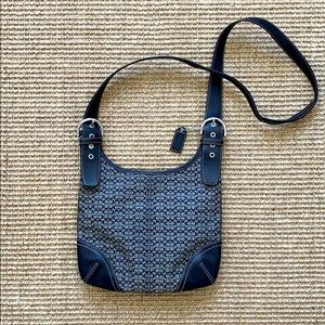 Vintage 90s Coach Signature Crossbody Bag - 6386.